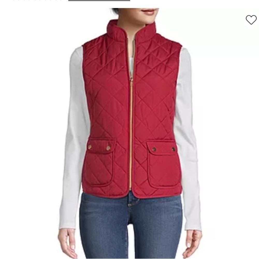 St.John’s Bay Quilted Vest PS